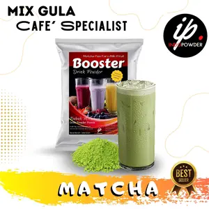 Indopowder - Bubuk Minuman MATCHA GREEN TEA 1Kg Untuk Cafe, Waralaba dan Usaha Minuman Kekinian
