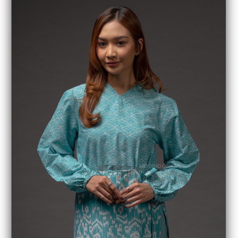 MEYDEND - Kahiyang Dress Batik Gamis Wanita Dewasa Bahan Katun 4
