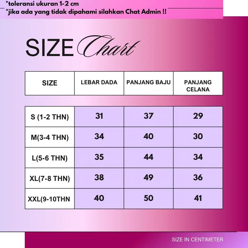 Setelan Kaos Anak-Anak Untuk Usia 1-10 Tahun - Set Anak Cewek/Cowok Bisa Pakai 6