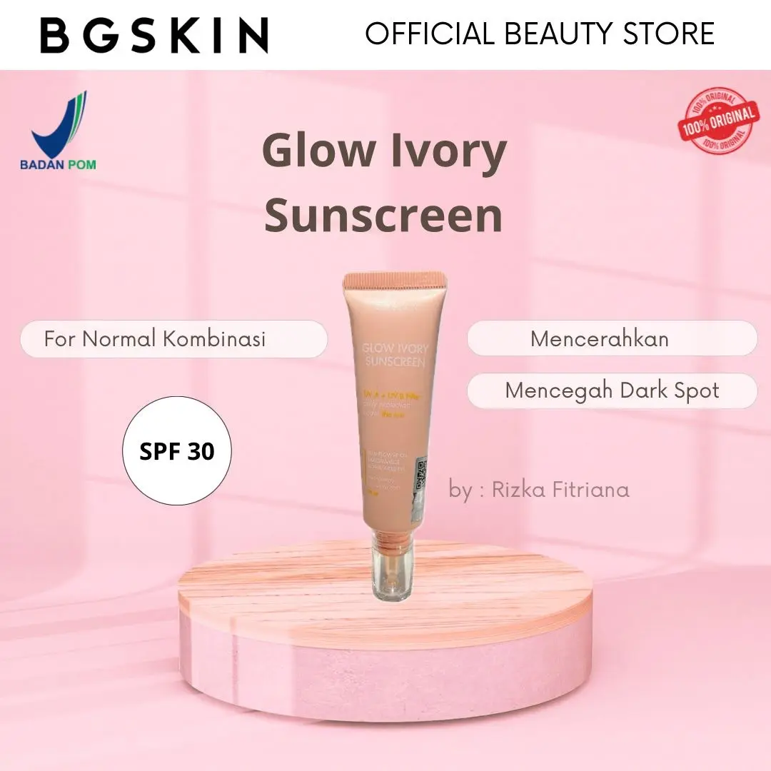 BG SKIN GLOW IVORY SUNSCREEN SPF 30
