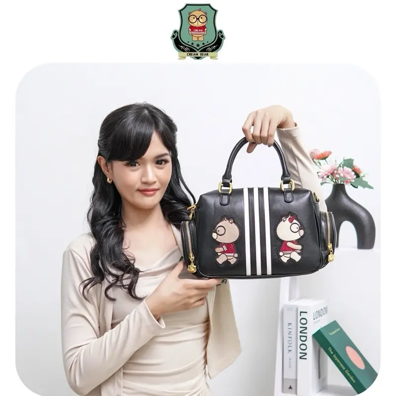 Sammao Creambear Tas Selempang Tas Tenteng kulit wanita original C12761 - C13241 - C13361 - C13431 3