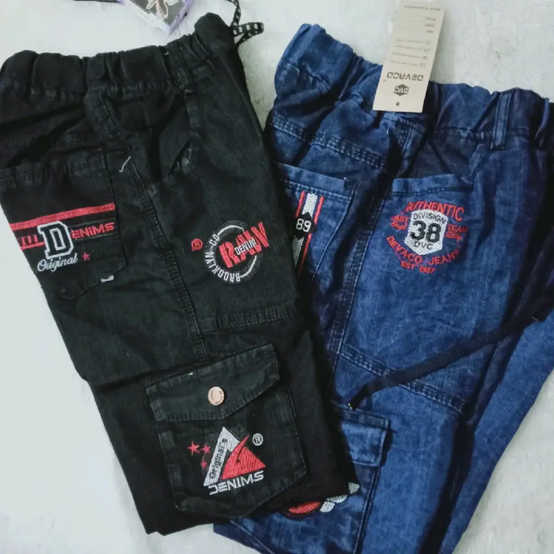 celana jeans panjang anak anak usia 13-15th terbaru trendy 1