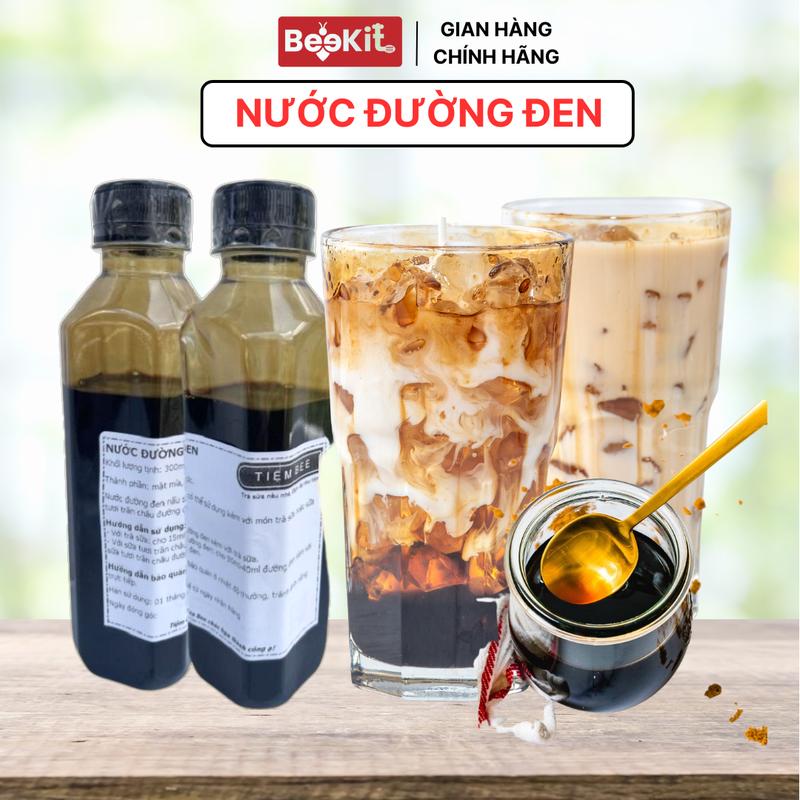 300gr-1Kg Nước Đường Đen Nấu Sẵn - Tiệm của Bee Beekit - Thơm Ngon Dùng Pha Trà Sữa Trân Châu Đường Đen Nước Ngâm Trân Châu... An Toàn Sử Dụng