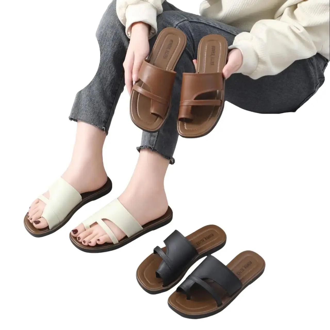 Sandal Jelly Jepit | Sandal Jepit Tali 818-s1 | Sandal Jepit Polos Sendal Wanita Flat Cewek Karet