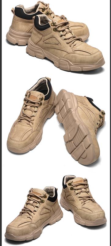 Product Introduction of Male Safety Shoes Work Sneakers Indestructible Work Safety Boots Winter Shoes Men Steel Toe Shoes Sport Safty Shoes Dropshipping Footwear Walking Shoes 14