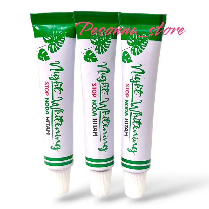Paket 3 - Krim Pemutih Malam / Krim Dokter Liz / Krim Flek Hitam Wajah Pencerah Pelembab Perawatan 1