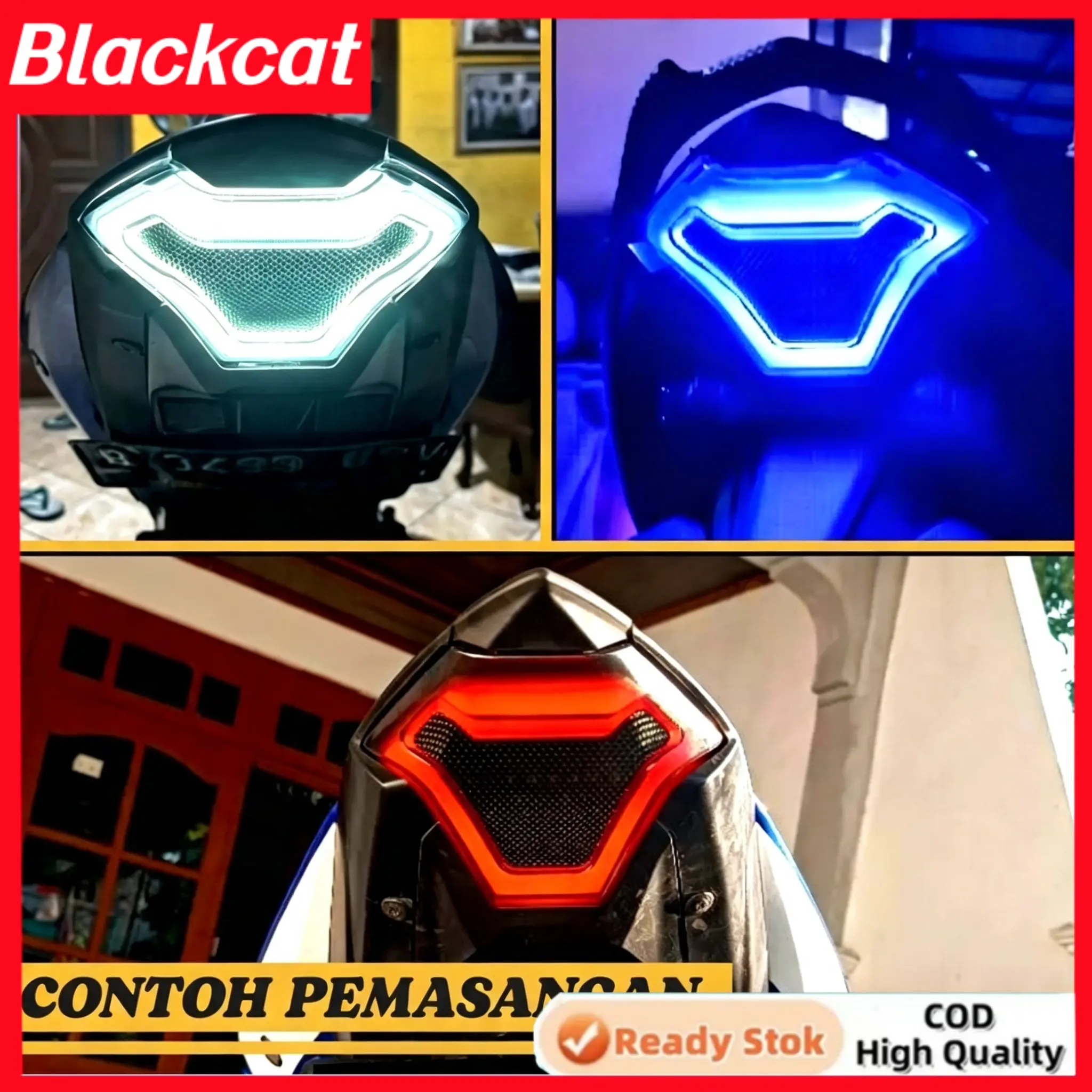 [24h ship] Lampu stop belakang MX king R25 V1 V2 MT25 STOPLAMP R25 MX KING R15V3  3in1 Old MX King xcase Belakang Sein LED