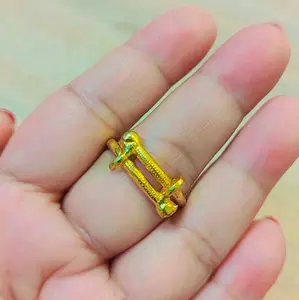 cincin pintal polos kecil lapis kristal