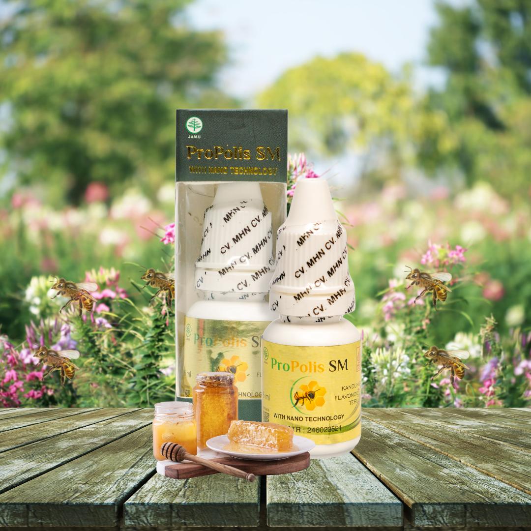 Propolis SM - Untuk Penghilang Keloid Bekas Luka Menonjol Di Telinga,  Keloid Menonjol Bekas Tindik Di Telinga