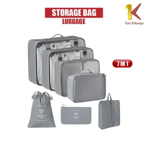 [COD] SK C1185 Tas Travel Organizer 7IN1 Luggage Bag Set Packing