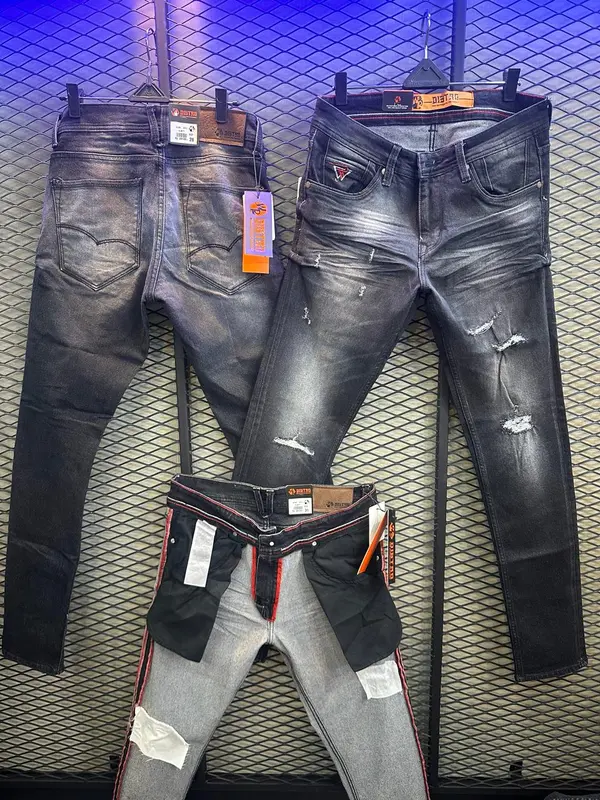 Celana Panjang Jeans Pria Sobek Premium - WR DISTRO 1