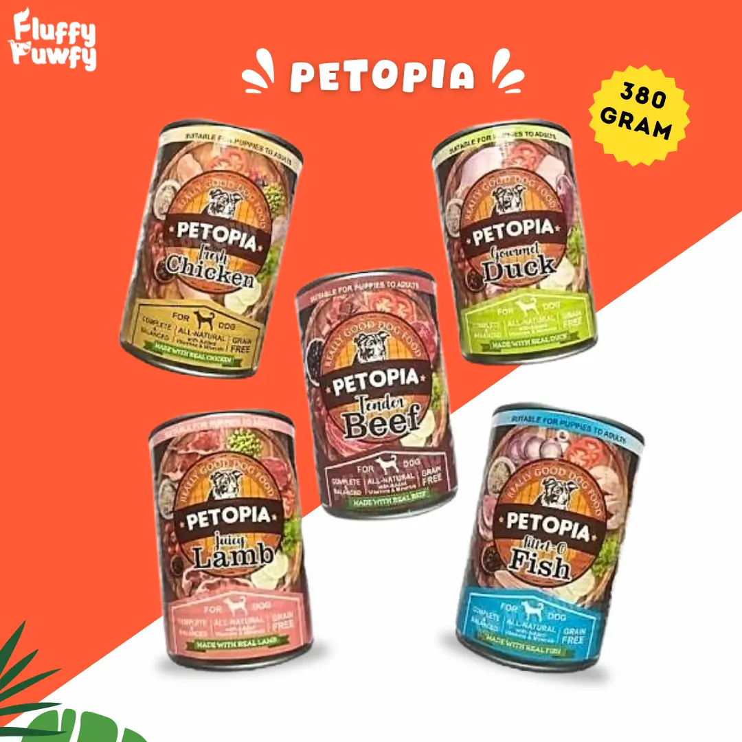 Petopia Wet Food Dog 380 gr - Makanan Basah Anjing