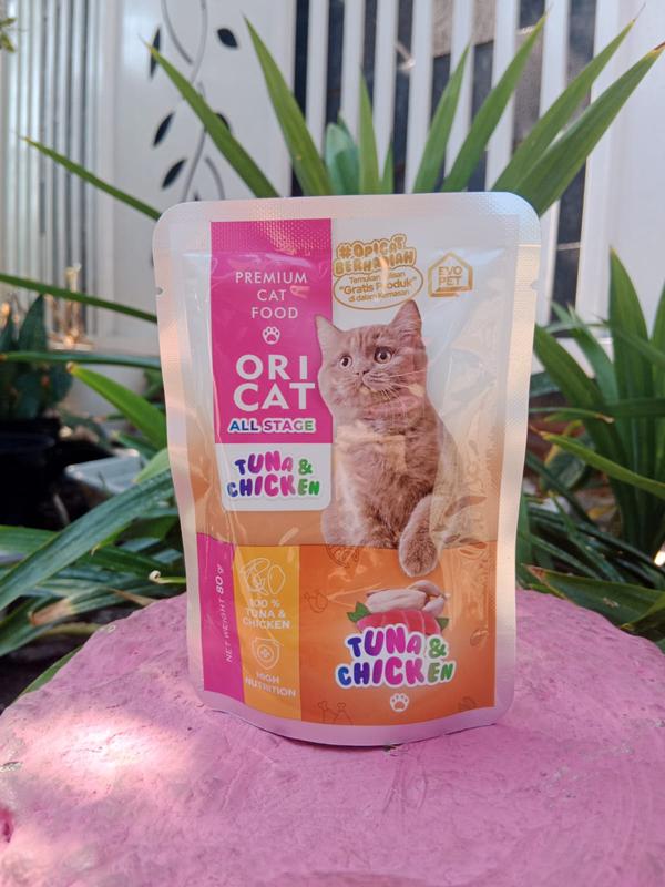 ORI CAT wet food pouch / sachet isi 12 pcs - Makanan basah kucing MURAH 3