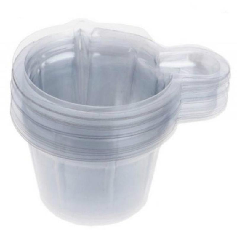 50pcs DIY Crystal Epoxy Dispensing Cup Adjusting Cup Disposable Mixed Plastic Cup Epoxy Toning Cup describe:product detailed information 100% brand new and high quality Disposable mixed plastic drip tinting cup For DIY handmade, easy to use  material: 0