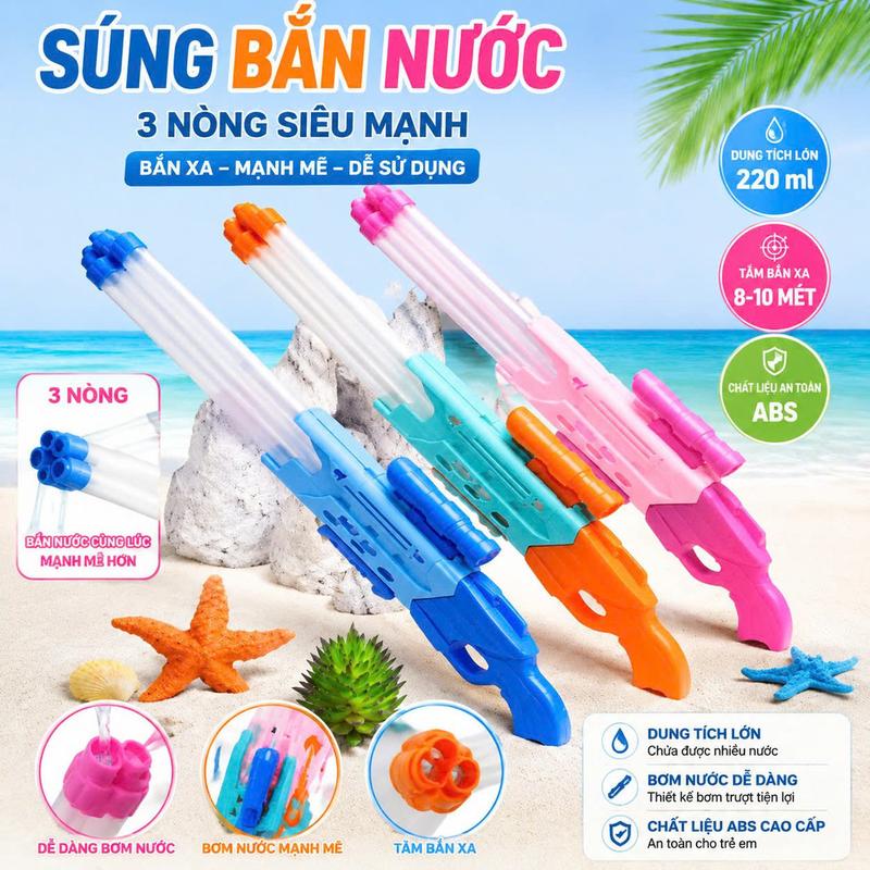 Gậy Phun Nước Pháo Hoa Size To Cho Bé – Đồ Chơi Mùa Hè Siêu Vui, Sảng Khoái Khi Bơi