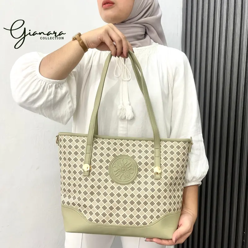 Gianara collection Tas Wanita Tas totebag wanita motif cantik kode Lily 3