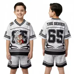 Stelan Jersey Anak Laki-Laki Usia 2-9Tahun Karakter One Piece / ROBLOX