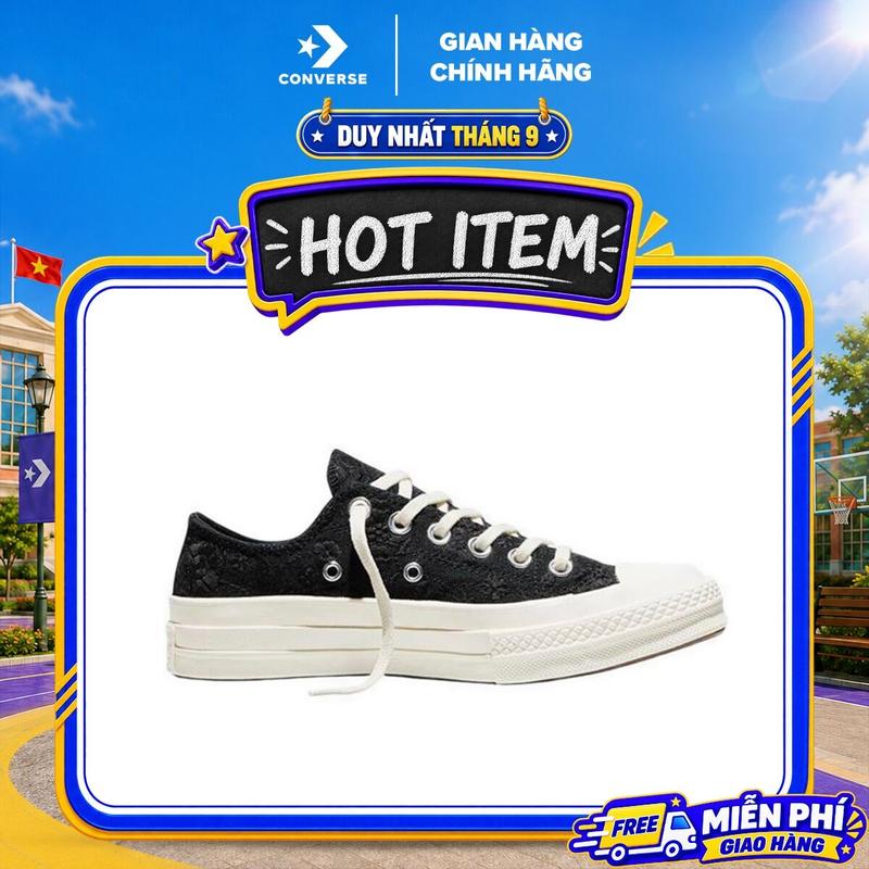 Giày Thể Thao Converse Chuck 70 Women's - Vintage White/Egret/Days Ahead