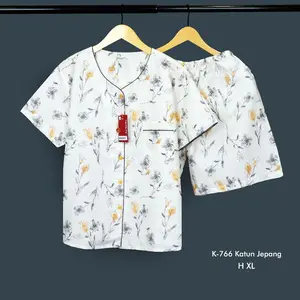 BAJU TIDUR CELANA PENDEK XL KATUN JEPANG GREET