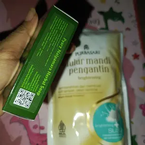 Purbasari [2IN1] Paket Combo Pecerah Lulur Mandi Pengantin & Sabun Nalpamara untuk Kulit Cerah dan Lembut