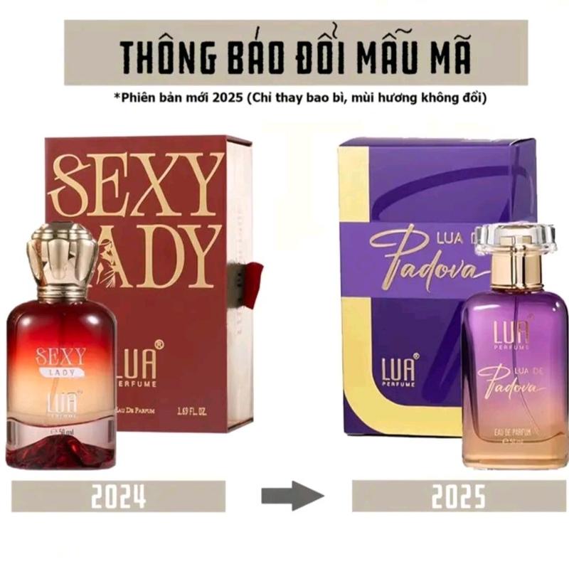  Nước Hoa nữ : Tông hương SEXY LADY LUA PADOVA 50ML Perfume 
