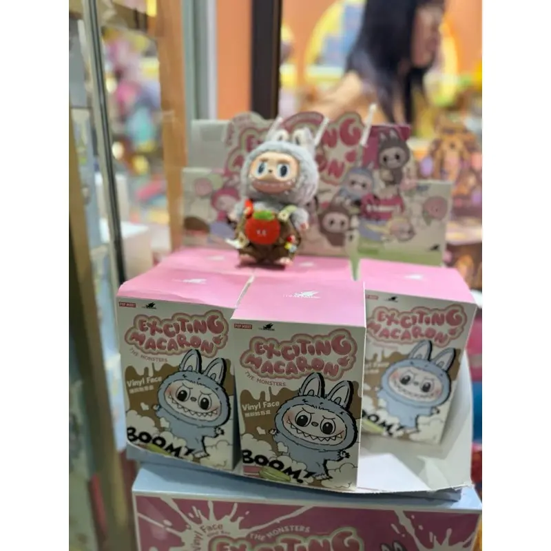 (BISA INSTAN) Labubu V1 The Monsters Exciting Macaron BLIND BOX - LABUBU V1 Vinyl Face Blind Box 2