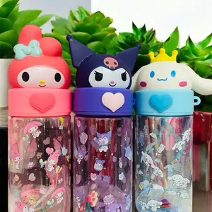 etalase TUMBLER SANRIO BOTOL MINUM KUROMI MELODY CINAMOROL