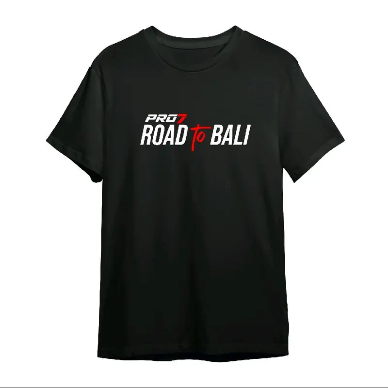 Kaos Pro7 Road To Bali - Pursuit Paradise Bali 2025 Sponsor 2