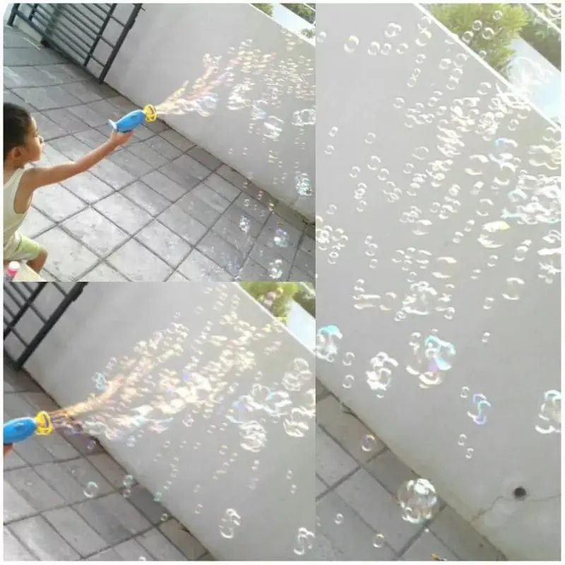 Mainan Bubble  4 Mata . Gelembung Balon Sabun Gelembung 2