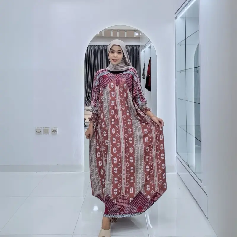 Yeniwa ~ Daster Kaftan/Daster Lowo size JUMBO 5