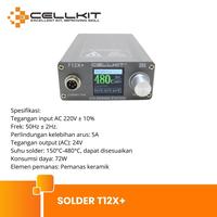 Gambar CELLKIT Solder Station Solder Premium T12X+ ORI dari CELLKIT Kota Surabaya 2 Tokopedia