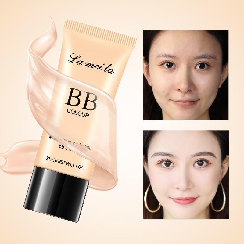 Product Introduction of Kem Kem Nền LAMEILA, Kem BB Đa Dung Dịch, Kem BB Dưỡng Ẩm, Kem Che Khuyết Điểm, Kiểm Soát Dầu, Không Thấm Nước 21