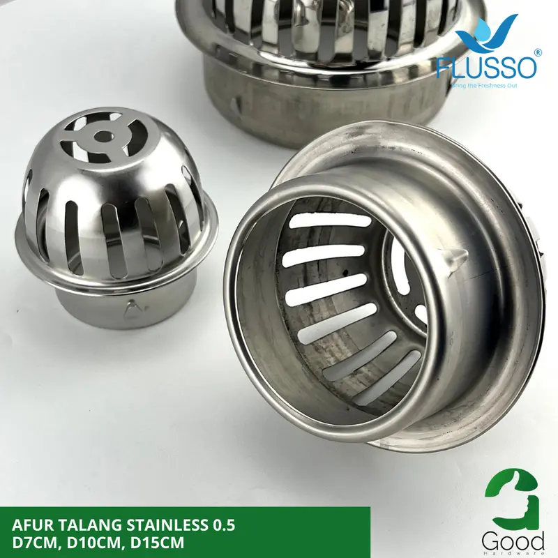 ROOF DRAIN Saringan Talang Air Saringan Dak Afur Talang 0.5 Diamater 7,10 15 cm 2