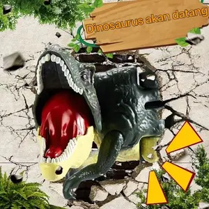 Produk Viral! Dinosaurus Shaa Shaa Tekan Dino Toy Populer / Lucu Dinosaur Dragon Roars Press Goyang Kepala Kiri Kanan