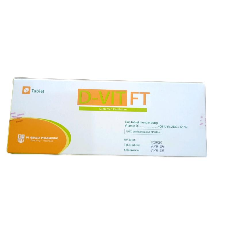 D - VIT FLASH TAB VITAMIN D3 400 IU TAB - Shop | Tokopedia