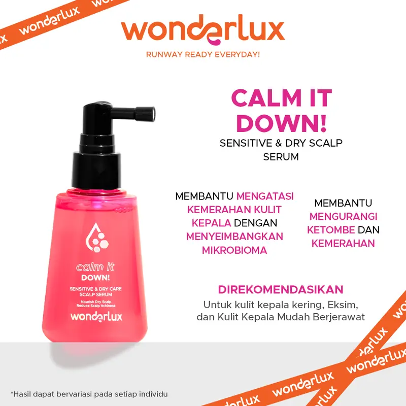 Wonderlux Calm It Down! Sensitive Scalp Care Serum Hair Serum 0