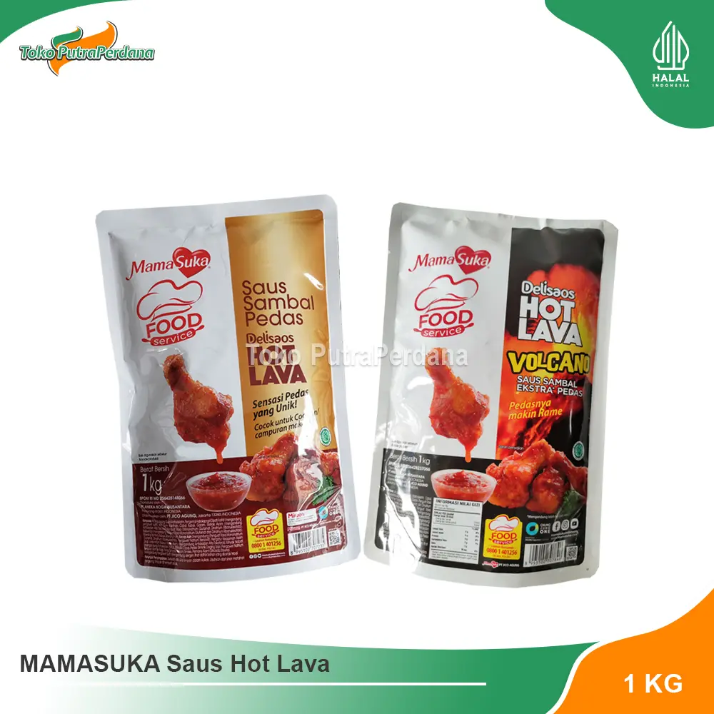 MAMASUKA Saus Hot Lava 1kg