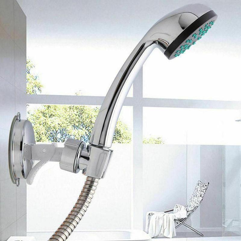 Product Introduction of Suction Shower Head Handset Holder Bathroom Adjustable Bracket AU O8I3 22