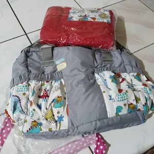 Tas besar tas perlengkapan bayi motip saku dino besar