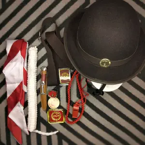 Set Atribut Pramuka Anak SD SMP SMA - Topi, Kacu, Tanda Pengenal, dan Lain-lain - Fashion