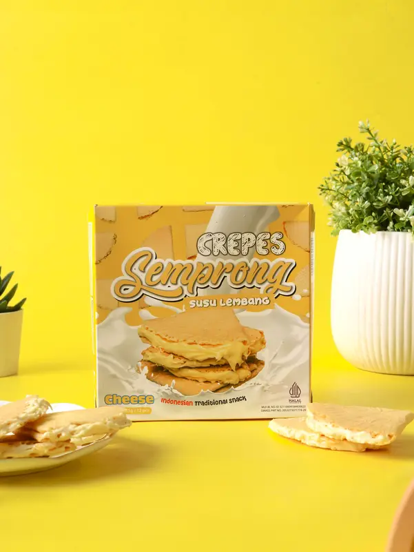 Semprong Susu Lembang - Keju Susu Kue Semprong Cemilan Oleh-Oleh Bandung 1