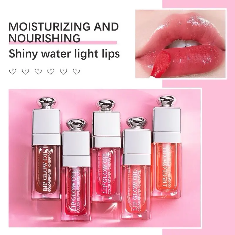 Lip serum transparan glasting lip balm  Gloss moist