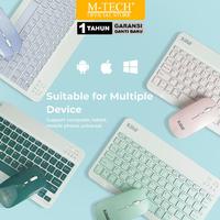Gambar M-TECH STK-07 Dark Green Wireless - Office Keyboard & Mouse Wireless dari Techno Computer Bali Kota Denpasar 5 Tokopedia