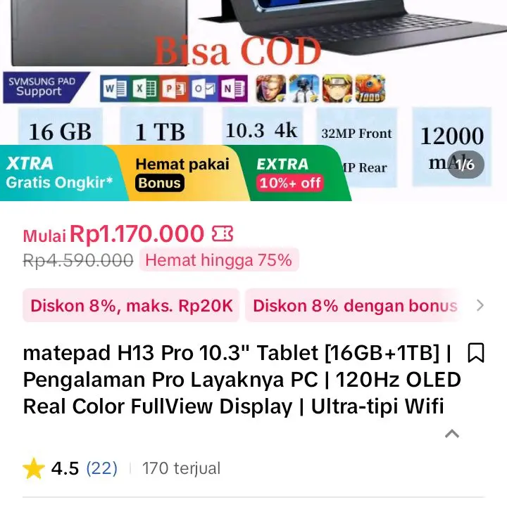 matepad por 13snapdragon 888 16 gb+1tb. 2