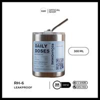 Gambar X&W Gelas Mug Coffee RH-6 Stainless 304 Coffee Cup 360 ML - Dengan Sedotan dari X&W Kota Bogor 1 Tokopedia