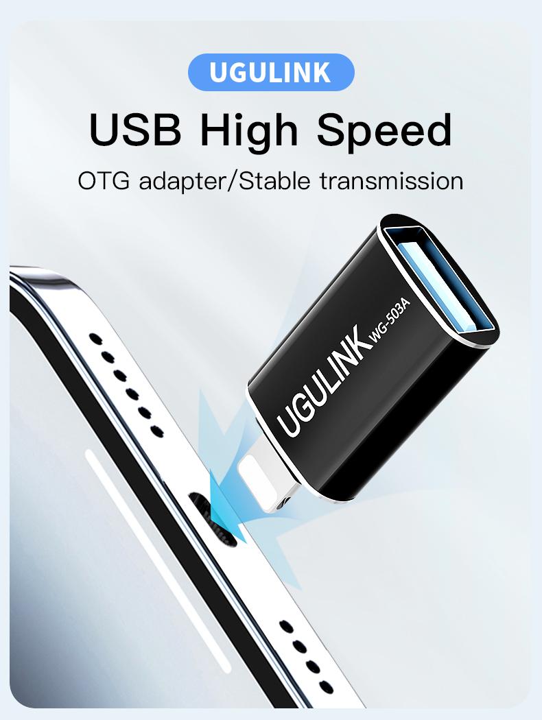 Product Introduction of Bộ Chuyển Đổi OTG, UGULINK, Thích Hợp Chuyển Đổi Điện Thoại Di Động Sang Ổ Đĩa USB, Kết Nối USB 11