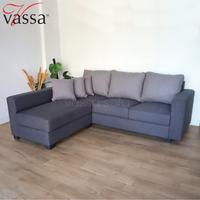 Gambar Sofa L Ladova Sofa Corner Sofa Sudut Minimalis By Vassa dari Vassa Sofa & Home Kab. Bogor 3 Tokopedia
