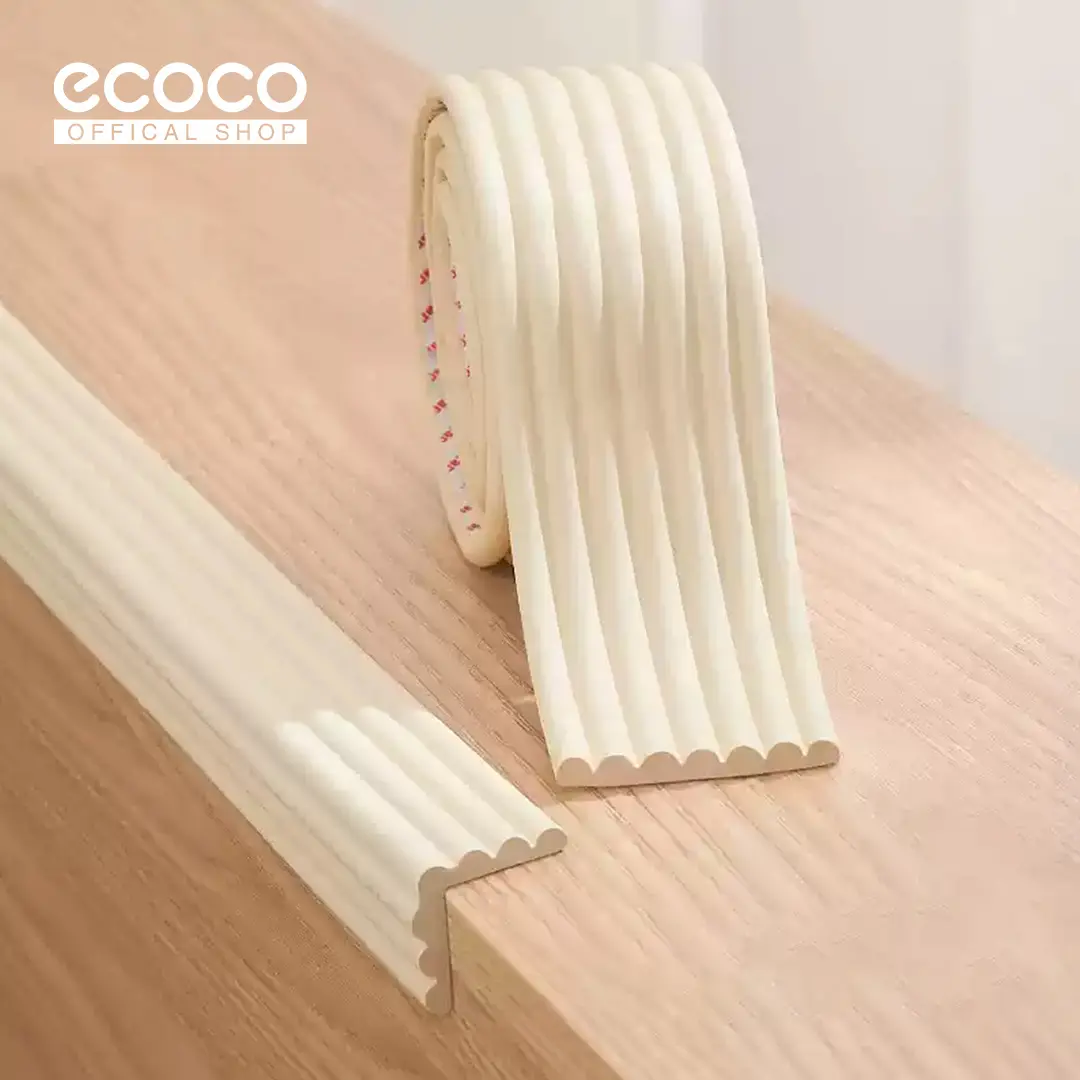 ECOCO Safety Anti-Collision Strip - Strip anti-tabrakan untuk anak-anak pembungkus sudut meja yang ramah lingkungan dan tidak beracun strip pelindung anti-tabrakan bayi sudut anti-tabrakan tas lembut bayi