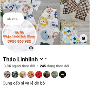 Đồ bộ Tole Lanh Thảo Linhlinh