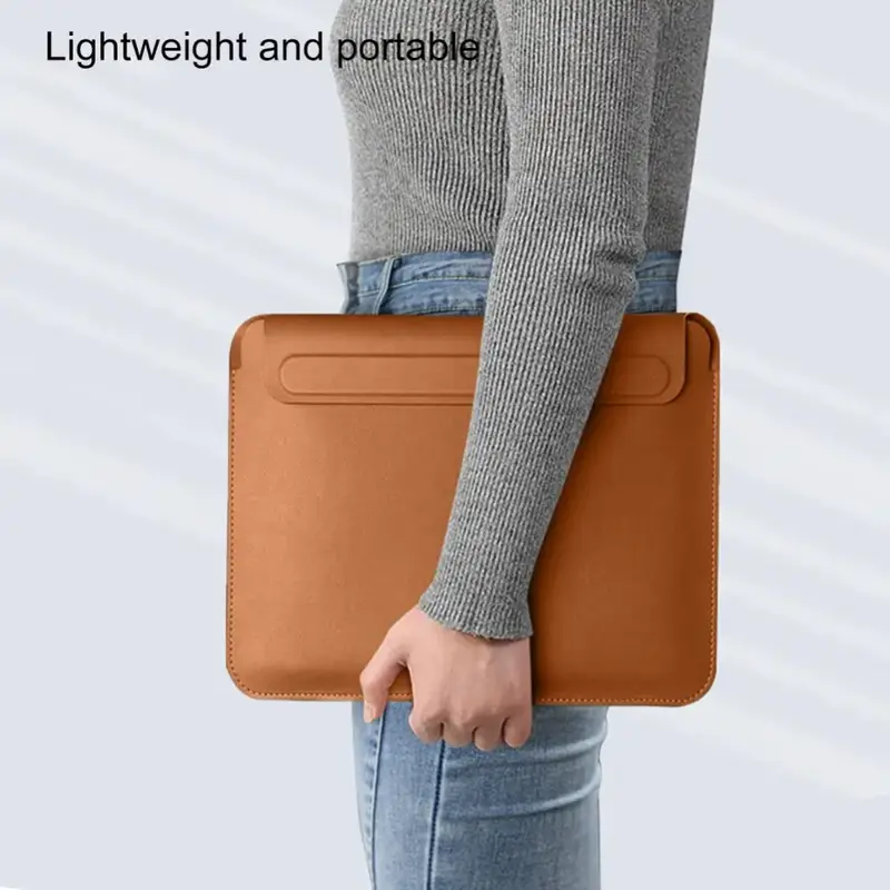 COD WiWU Sleeve Case Laptop MacBook Air Pro Soft Faux Leather Magnetic - WW116 Terbaru 5